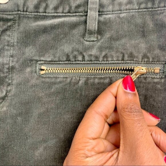 CLUB  MONACO CORDUROY IN DARK GREEN COLOUR - Picture 6 of 12